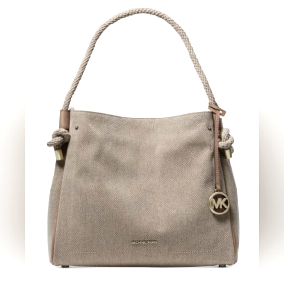 Michael Kors Isla Large Satchel Purse - Picture 1 of 11
